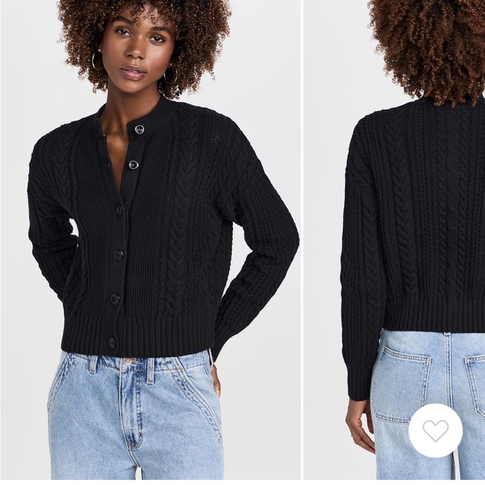 Alex Mill Cable Knit Nico Chunky Cardigan